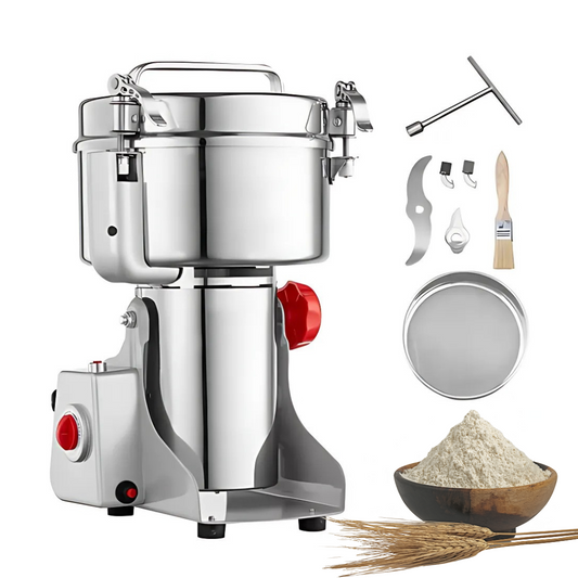 MOLINO PULVERIZADOR DE GRANOS, CEREAL, CAFE, ARROZ, MAIZ, TRIGO, SOJA, SOYA, CEBADA, AVENA, PIMIENTA, CANELA, ROMERO, ETC...