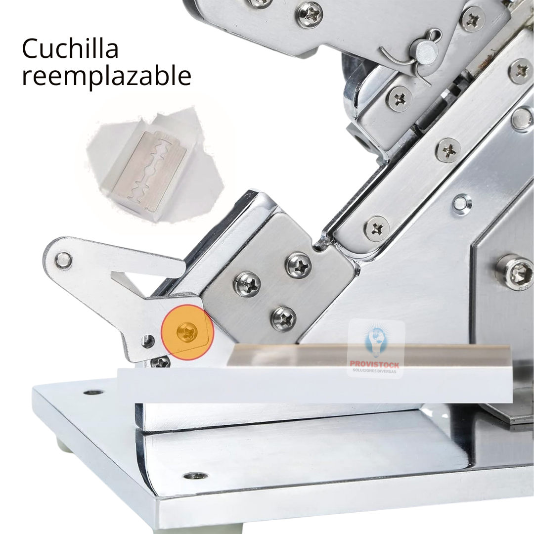 CLIPADORA GRAPADORA CLIPADOR CON CUCHILLA PARA ALIMENTOS, EMBUTIDOS, FUNDAS, BOLSAS, MALLAS, ENVASES